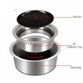 Commercial Round Smokeless Electric Barbecue Grill