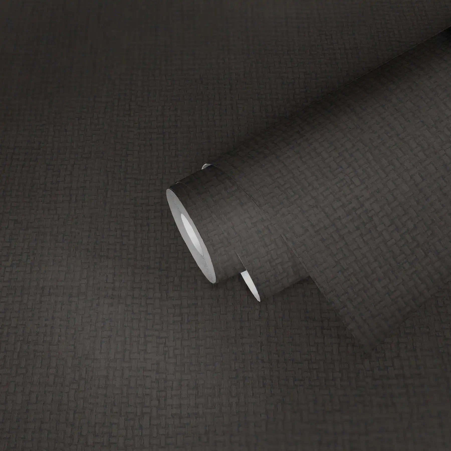 Made Germany Damask Grey Black Non Woven Vinyl Wallpaper Rolls-Highly Wash-Resistant Light Resistant Household Use-1005x053m