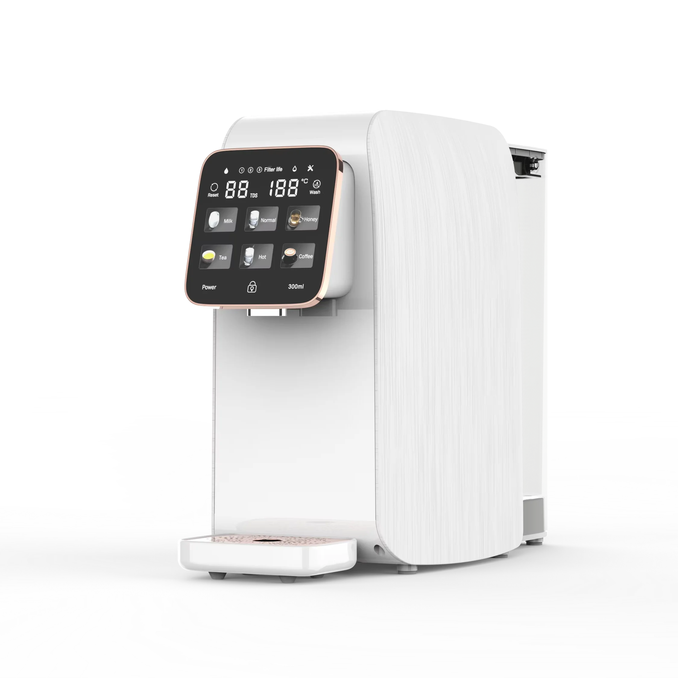 Big Factory New Countertop Ro Water Purifier Machine Household Instant Hot Water Dispenser With Six Stages Temperature