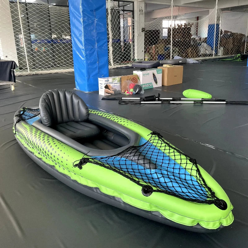 68305 Challenger K1 KAYAK Inflatable Rowing Boat Set for Sport Gaming Outdoor on Water Sport Durable