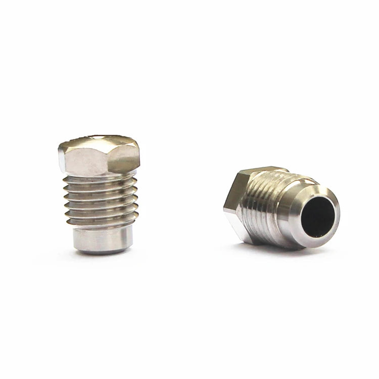UHP Waterjet Spray Thread 7/16 Silver Industrial Blasting Washing Cleaning Nozzle Waterjet Ruby Sapphire High Pressure Nozzle