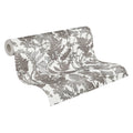 Made in Germany - Luxury Wallpaper rolls Floral Grey White Non Woven Contract Wallpaper for Hotel - 1005 x 053 m