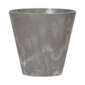 TUBUS BETON EFFECT 3.5L. flower pot dimensions (mm) 200x200x187 color Marengo