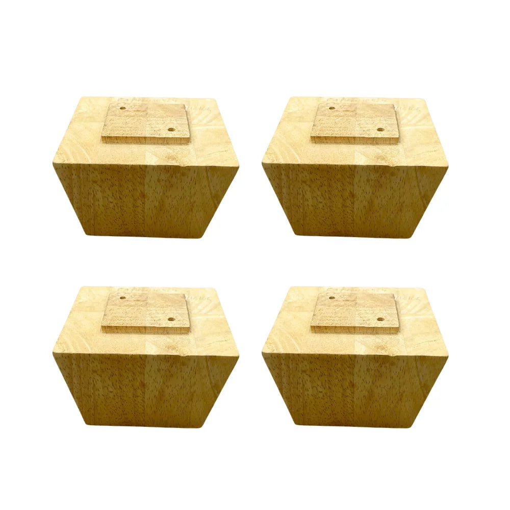 Vietnam Factory Direct Premium Quality Solid Wood Rubberwood Couch Legs Dining Kitchen Cabinets Sofas Living Room Outdoor