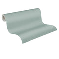 Made in Germany - Wallpaper rolls Solid Plain Green - Non Woven Vinyl - Modern Wallpaper Structure for Walls - 1005 x 053 m