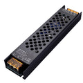 60W Indoor Slim Strip Light AC-DC LED Lighting CCTV Camera XTLG Switching Power Supply Single Output Black 24V DIP Switch
