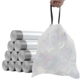 Recycling Materials Tall Kitchen Trash Bags Drawstring Garbage Bags for Trash Can Disposable Bin Recyclable Trash Bag