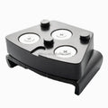 HTC OEM Magnetic Adapter for 9mm Hole Trapezoid Grinding Plates Concrete Floor Grinders 1-Year Warranty for Concrete Grinding