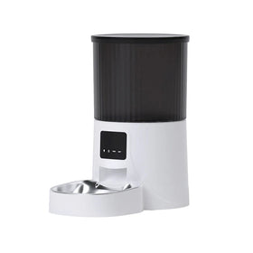 Wireless Automatic Pet Feeder 6L Smart Dog Cat Food Dispenser Timer Programmable Feeding Bowl Voice Recording App Control