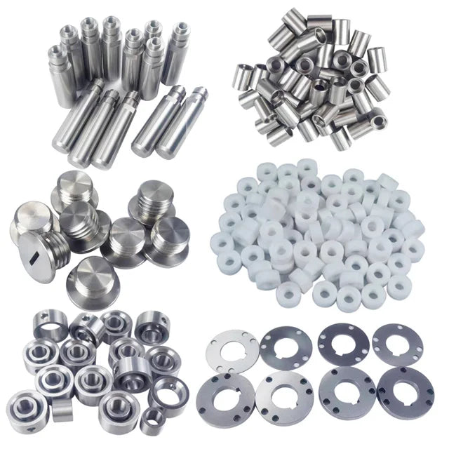 Customized Watch Components CNC Machined From Nylon POM and Stainless Steel with Wire EDM for Specific Plastic Parts