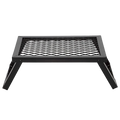 New in 2026 Bbq Picnic Fire Pit Grill Grate Log Wood Heavy Duty Steel Bbq Grill Foldable