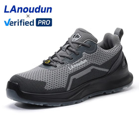 LAnoudun New Fashion Anti-static ESD Safety Shoes Solid Triple Density Sole Safety Shoes for Men and Women