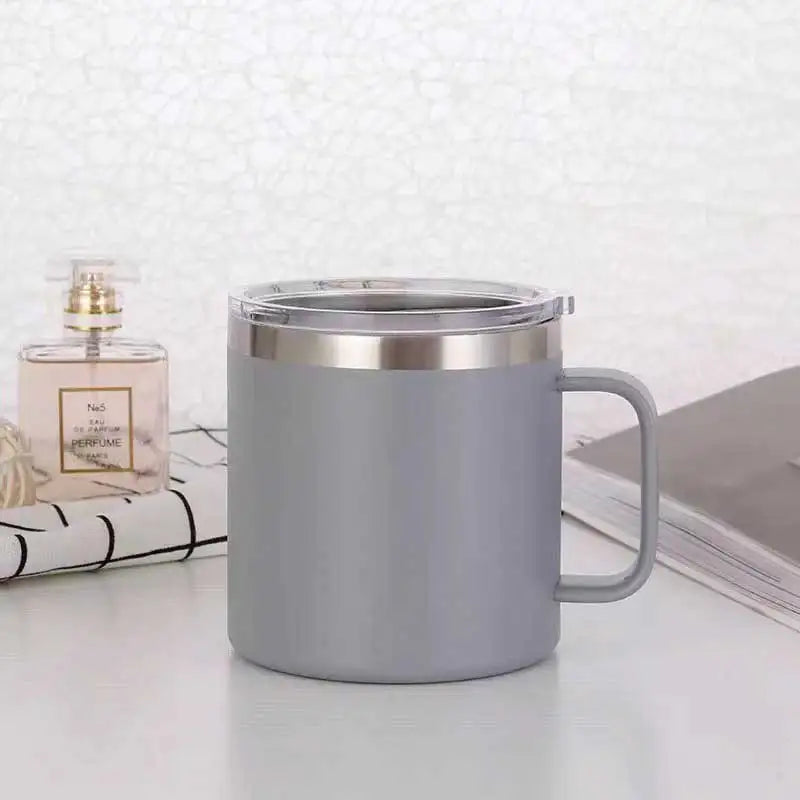 Personalized Unique Cup Black Wholesale Travel Printed Logo Thermal Stainless Steel Custom Coffee Mugs