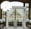 Square Canopy Heavy Duty Telescopic Adjustable Booth System for Wedding Mandaps Tents Chuppah Exhibitions Photography