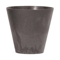 TUBUS BETON EFFECT 3.5L. flower pot dimensions (mm) 200x200x187 Anthracite color