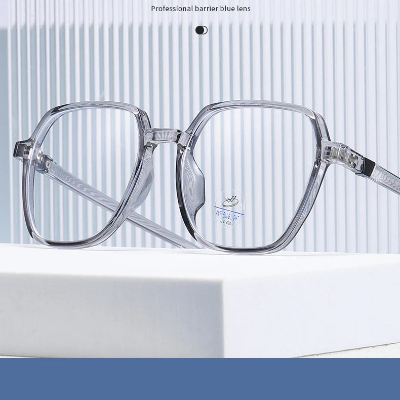 Anti-Blu-Ray Women Eyewear Retro Myopia Optical Computer Transparent Universal Glasses