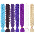 Wholesale 41 Inch 165 g & 24 Inch 100 g Hair Braid High Temperature Fiber Prestretched Braiding Hair