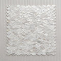 Wholesale Natural White Mother of Pearl Mosaic Tile Bathroom Kitchen Backsplash Mosaic Tile Natural Crafts for Kitchen Balcony