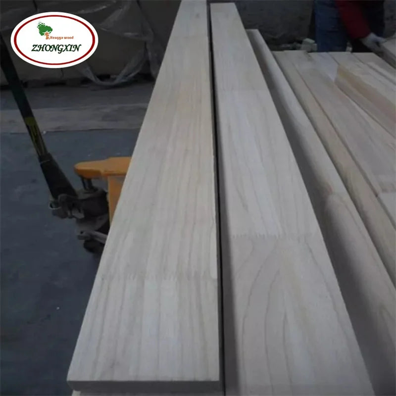 Paulownia Finger Joints Indoor Usage Pine and Poplar Lumber for Apartment Use