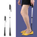 Melenlt Telescopic Shoe Horn  Long Retractable Stainless Steel Shoe Lifter Telescopic Shoe Horn