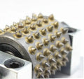 99 Pins Bush Hammer Roller Assembly With Holder with Oil Fitting for Surface Preparation Anti Slip and Coating Removal