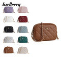 Baellerry Custom Women's Vintage PU Leather Crossbody Bag Phone Bag Ladies Casual Crossbody Shoulder Bag