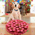 Trending Products 2024 New Arrivals Flower Style Pet Snuffle Mat for Dogs Slow Feeding Mat for Treats and Meals