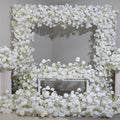 White Square Artificial Wedding Flower Arch for Centerpiece Decoration Elegant Wedding Arch