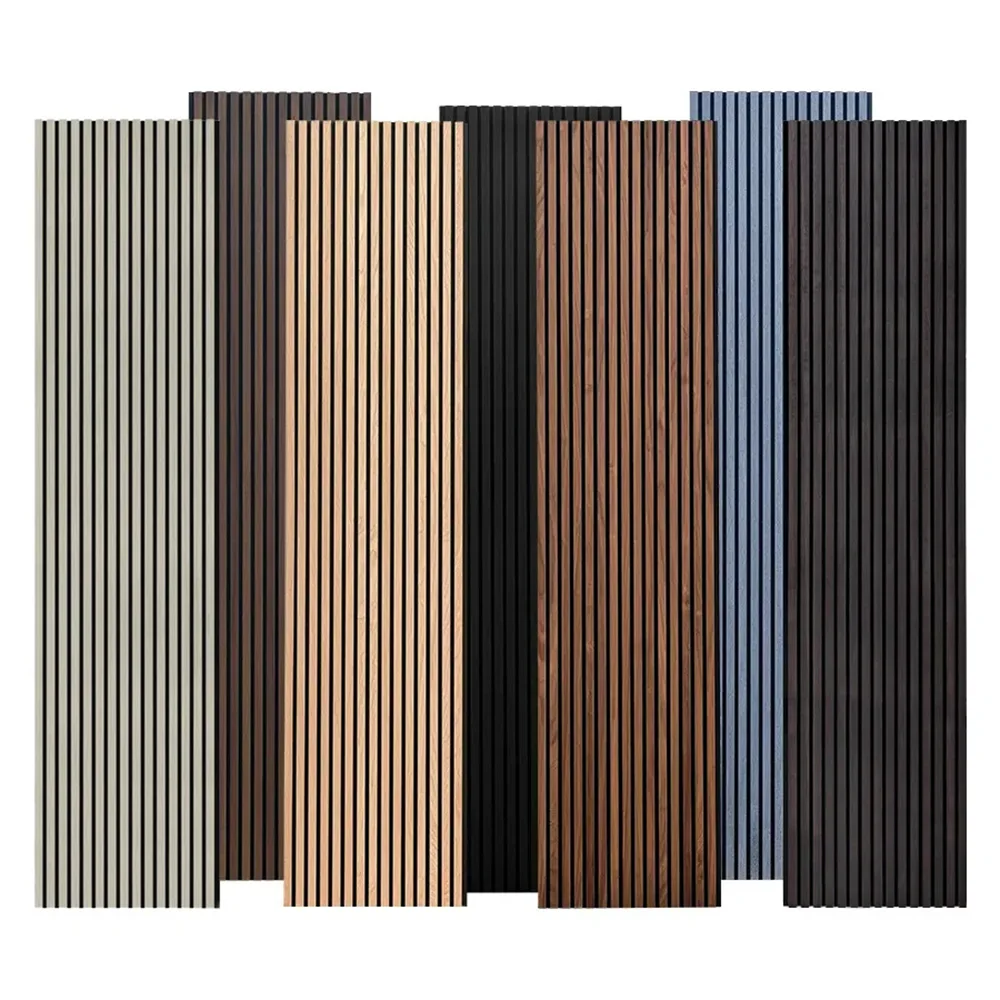 Premium Wood Acoustic Slat Panels - High NRC Rating for Auditoriums