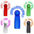 Custom LED Message Handheld Fan Light-up Glow Battery Operated Thanksgiving Christmas Graduation Celebrations Diwali Easter
