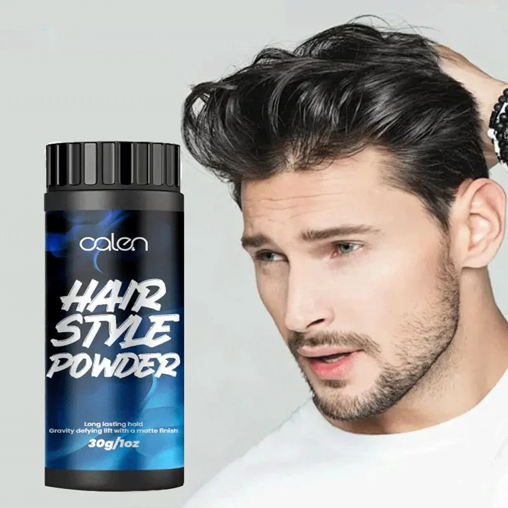 30g OEM Private Label Long Lasting Hold Polished Natural Matte Hair Styling Powder Safe & Unique Formula 3 Year Shelf Life
