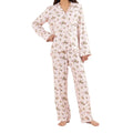 Organic Bamboo Cotton Pajama Short Set With Custom Print Lounge Set Pyjama Set for Women Ladies Cotton Pajamas Women's Sleepwear