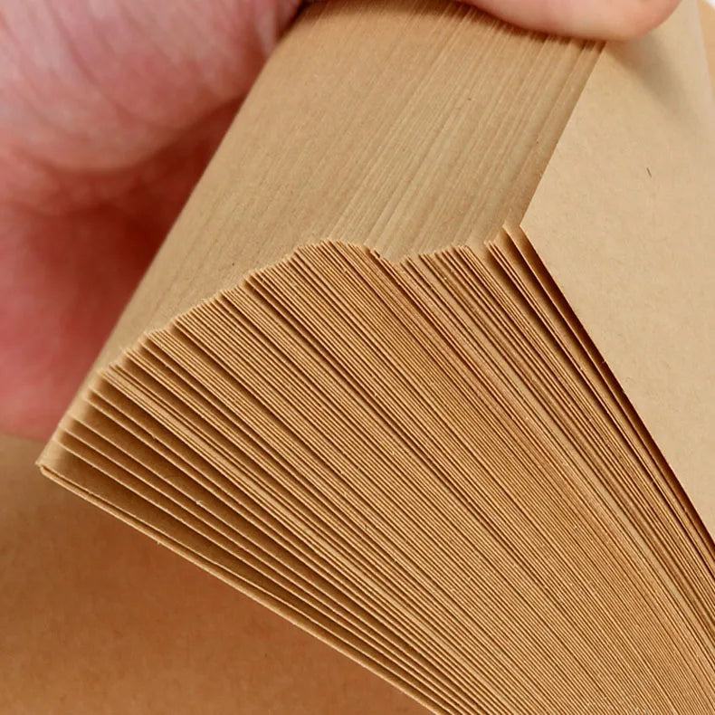 Wood Pulp Natural Brown Kraft Paper for DIY Handmade Creative Quality Supplier Wholesale
