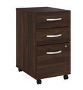 Delivery Movable Small Wooden Removable Office File Cabinet With 3 Locked Storage Drawers Cabinet File Cabinet Office Furniture