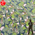 Stock Large Five-Leaf Camouflage Nylon-Cotton Plaid NYCO 50 50 Waterproof Tear-Resistant Clothing Anti-Infrared Fabric