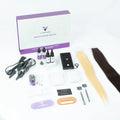 Extension Machine Kit Set V Light Glue Remover Extensions Installation Kit