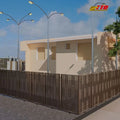 Upgrade Your Outdoor Space with Stylish Steel Fencing  Durable Secure & Perfect for Gardens Yards or Commercial Use