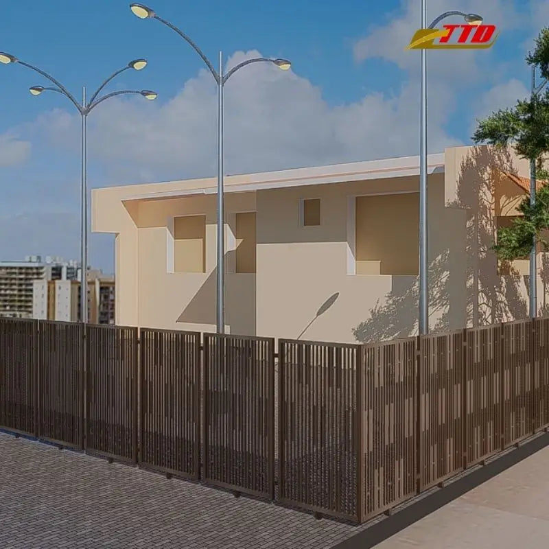 Upgrade Your Outdoor Space with Stylish Steel Fencing  Durable Secure & Perfect for Gardens Yards or Commercial Use