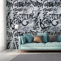 Germany Made Modern Sound-Absorbing Removable Floral Grey Black Non Woven Vinyl Wallpapers for Bedroom Hospital Dining Gym