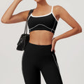 Women 2024 New Arrivals Workout Apparel Wholesale Activewear Cross Yoga Clothing Gym Fitness Sets Seamless Yoga Bra Set