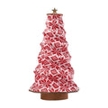 Wholesale Christmas Tree Decorative Lamp Elegant Folding Table Night Light Crafted Wood Gift Box Set Company Gifts for Guests