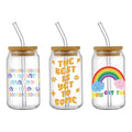 UV DTF Cup Wraps Heat Transfer Vinyl Stickers - Customizable for 16oz 20oz Tumbler Glass Ceramic Mugs Wholesale Factory Price