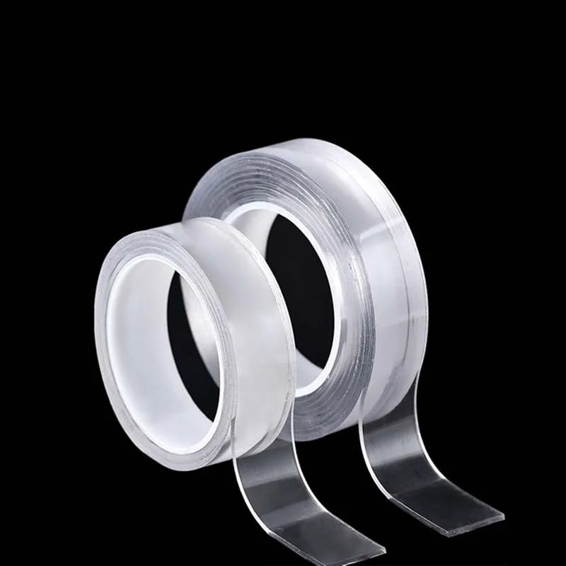 Nano Acrylic Double Sided Tape Heavy Duty Multipurpose Removable Mounting Adhesive Waterproof Washable Sticky Strong Wall Strips
