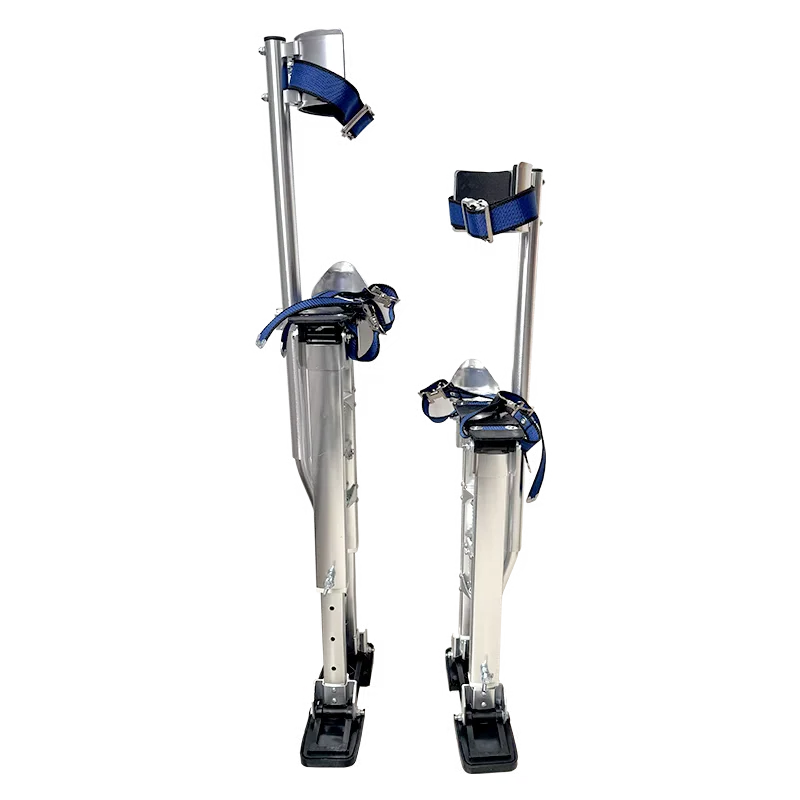 Hot Sale Superior Industrial Grade Aluminum Alloy Drywall Stilts Adjustable Plasterers OEM Customized Support Zebra Tools