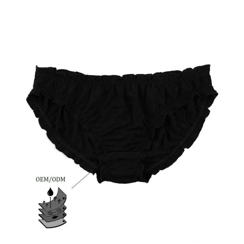 Ready to Ship Women Cotton Menstrual Underwear Period Panties New Style Hot Selling Lace Lingerie G String Bikini Thongs Panties