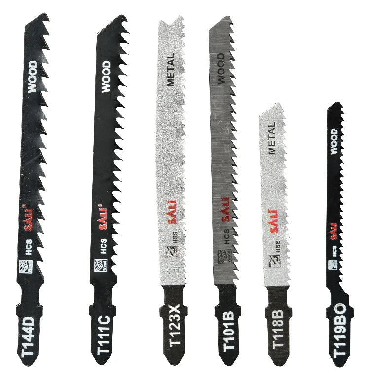 SALI 16pcs Industrial Grade U Shank Curve Saw Blade with Free Sample Jig Saw Blade OEM Customized Support