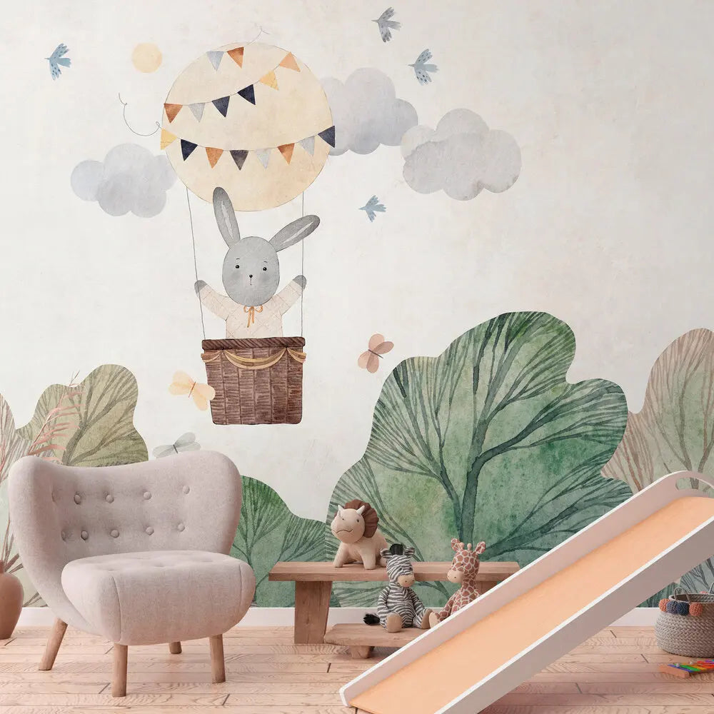 Germany Made Photo Wallpaper Murals Floral Design Bedroom Dining Beige Green Brown Grey Non Woven Vinyl Premium Wall Mural