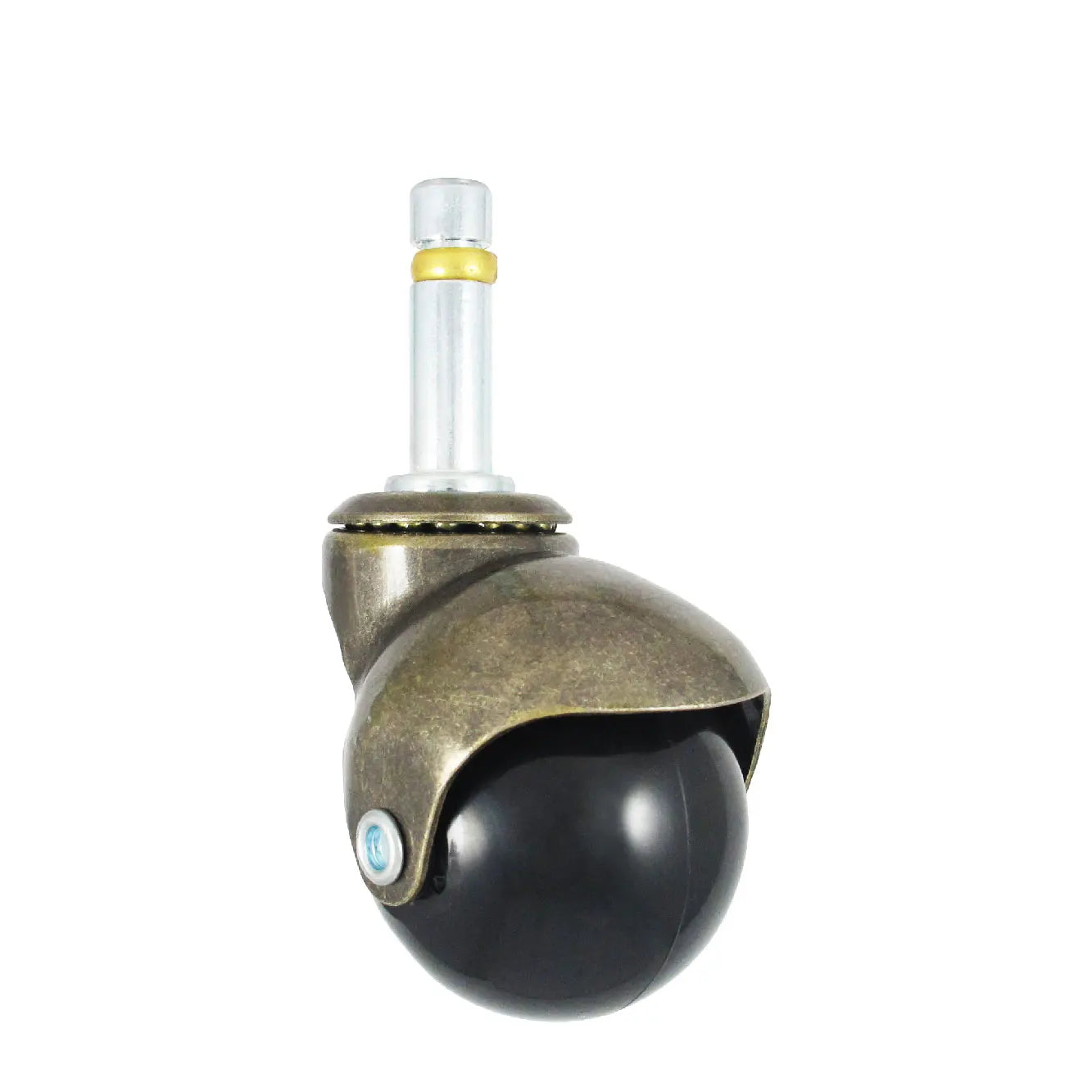 CCE 2-Inch Roller Castor Antique Bronze Ring Stem Durable for Outdoor Living Room Kitchen Use for Warehouse Gym Exterior