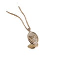 HOYA Simple Retro Hummingbird Necklace 18K Gold 925 Sterling Silver Pearl Pendant Rope Chain Party Stainless Steel