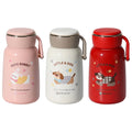 Portable Travel  Bpa Free Drink Vacuum Mug Cute Stainless Steel Water Bottle 300ML Kids Tumbler Water Bottle
